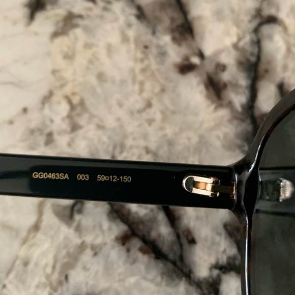 New GUCCI Havana Aviator Tortoise Sunglasses, Green & Red, Full Inclusion - Picture 14 of 16